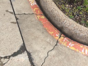 Residential concrete repair Fort Worth, TX, commercial parking lot repair on cracks