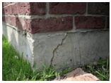 Foundation cracks in Dallas, Fort Worth, TX can cause settling.