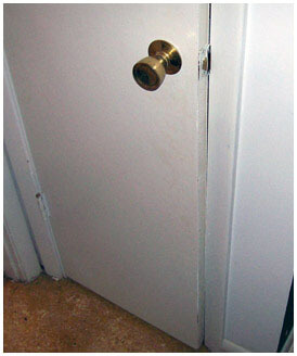 A Stuck Door Or A Door That Sticks May Mean Foundation Issues