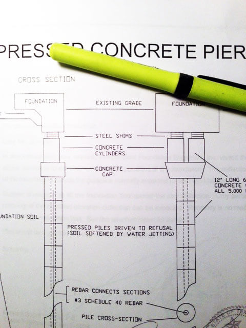 Find out what is required in an engineer's report for foundation repair.