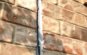 Crack in Brick Mortar