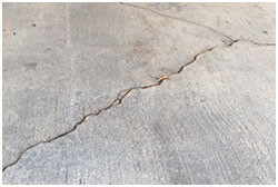 Concrete repair in Plano, TX; concrete contractors offer cost effective service on cracks and other problems quite commonly.