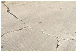 Irving concrete repair contractors in TX stop cracking.