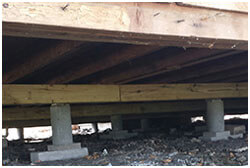 Pier and beam foundation repair, Dallas TX