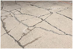 Cracked parking lot repair, Dallas, TX, parking lot paving