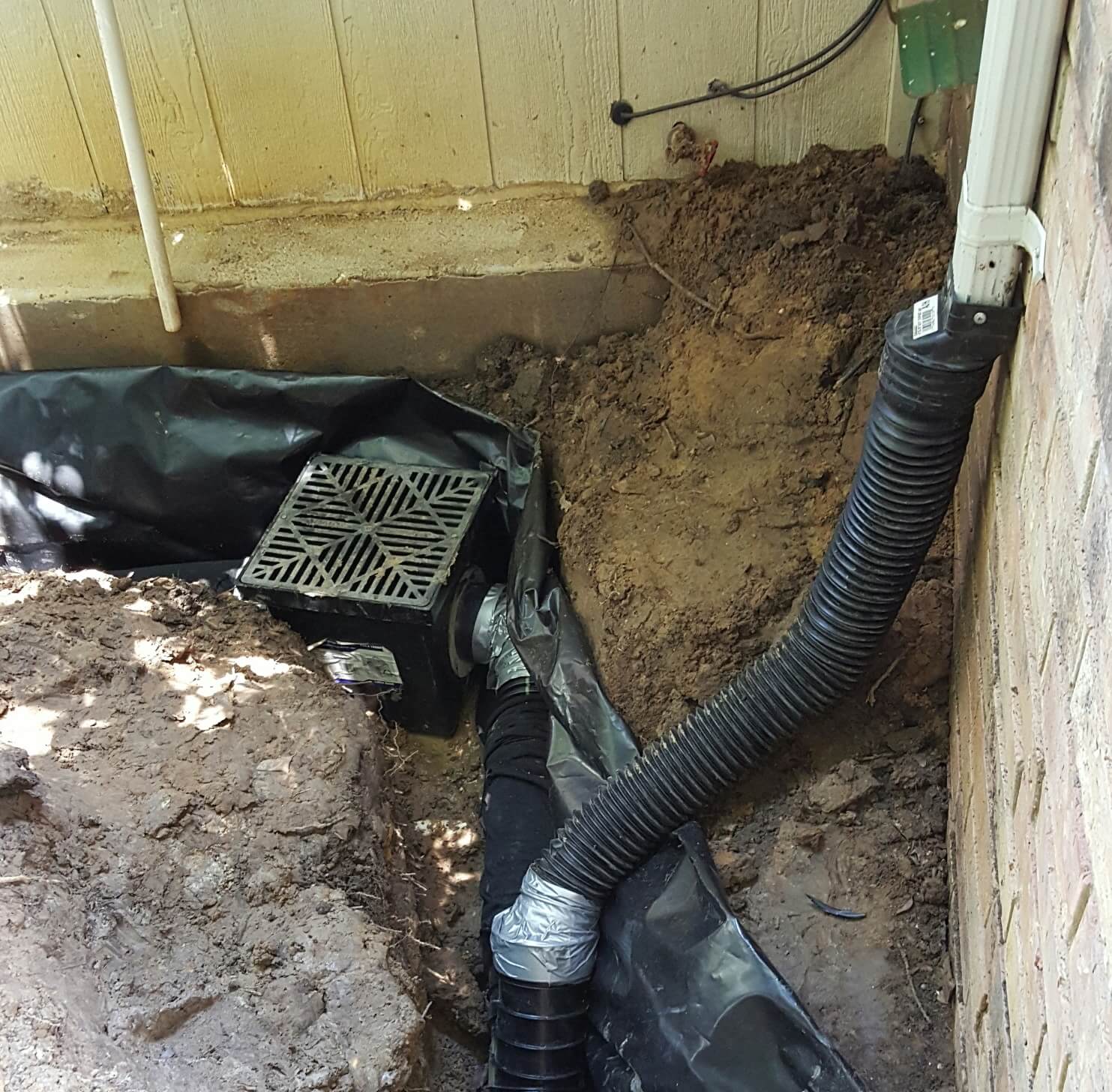 Choosing A Foundation Drainage System French Vs Surface