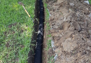 yard drainage systems and foundation water damage