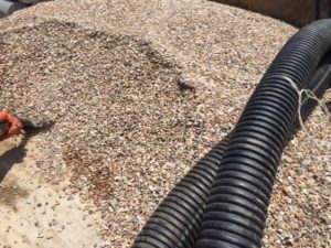 Drainage contractor Garland TX