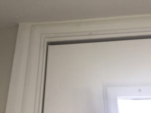 Gaps around windows and doors and foundation problems