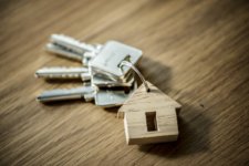 Photo of keys to a new home