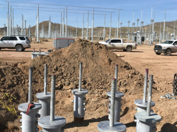 helical pier installation DFW