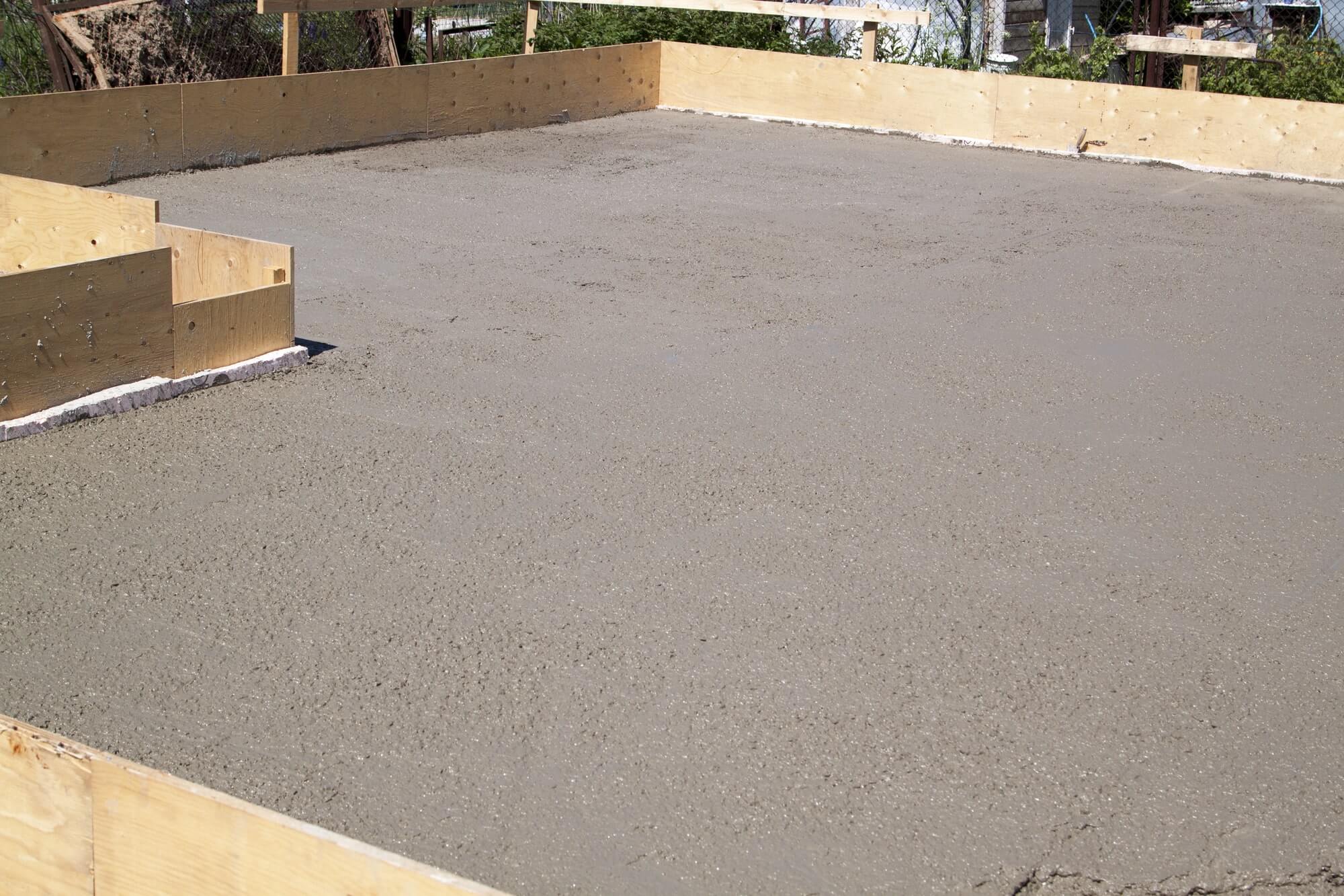 monolithic slab in construction