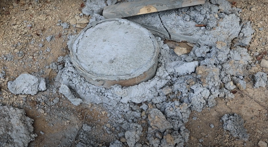 concrete pier
